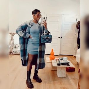 Long sleeve Dress with Ruching